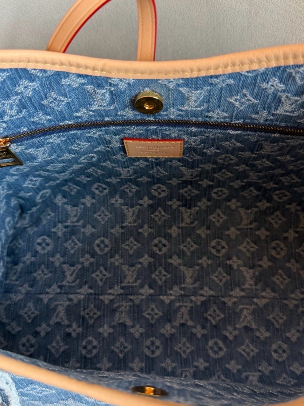 Louis Vuitton Carryall cargo PM denim - Picture 11 of 13